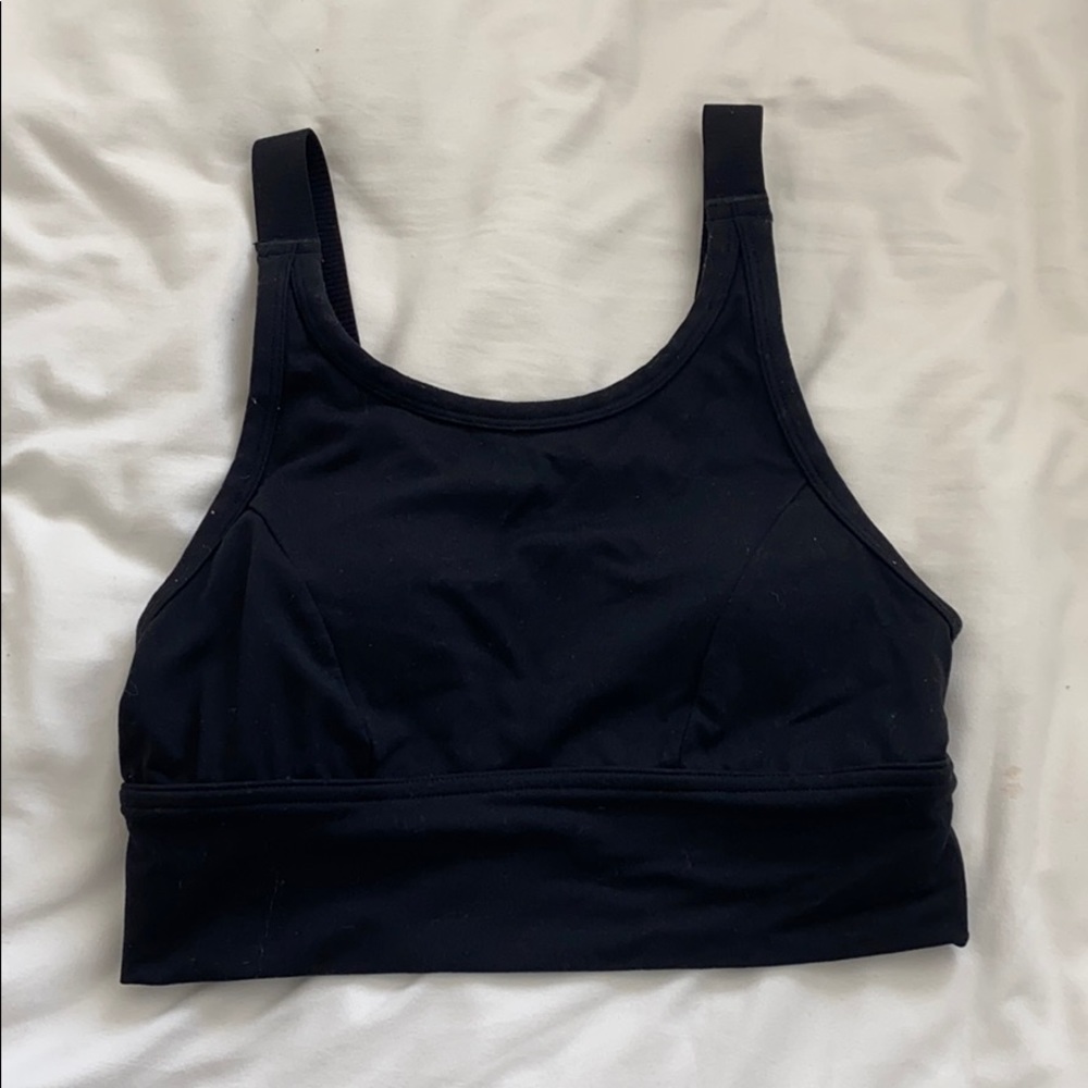 ELUC Aerie Black Chill Play Move Sports Bra